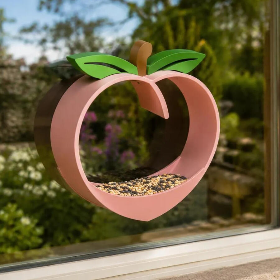 Peach Window Feeder Peach Window Feeder