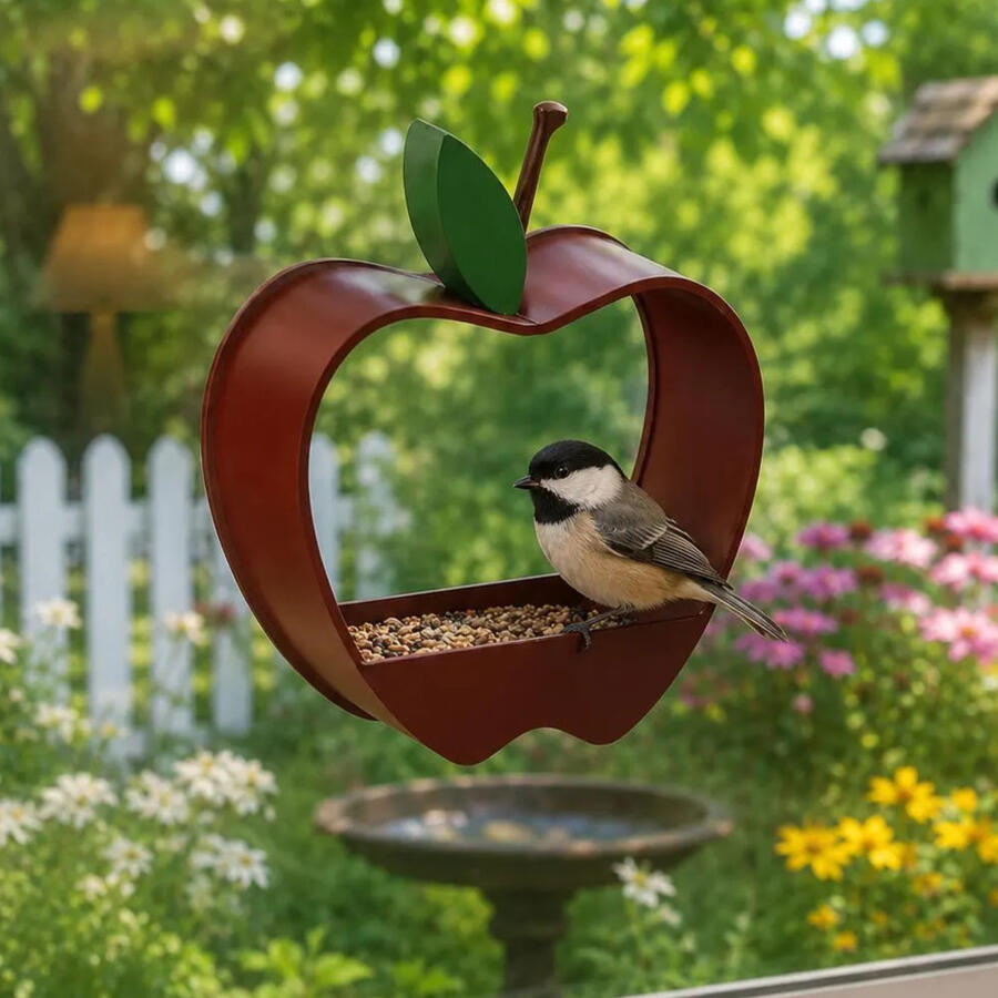 Apple Window Feeder Apple Window Feeder